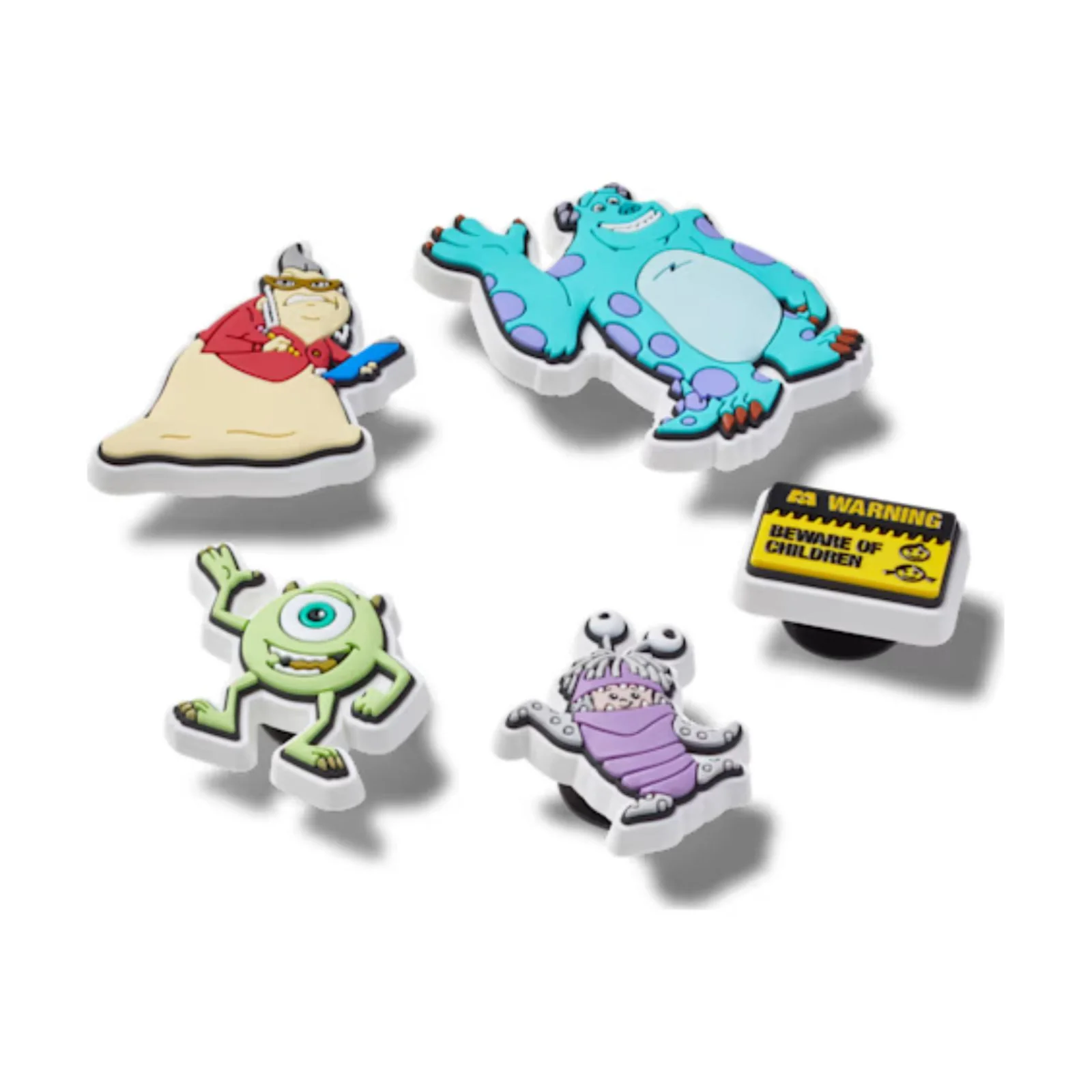 Monsters Inc 5pck Unisex Multi Jibbitz - Imagen 2