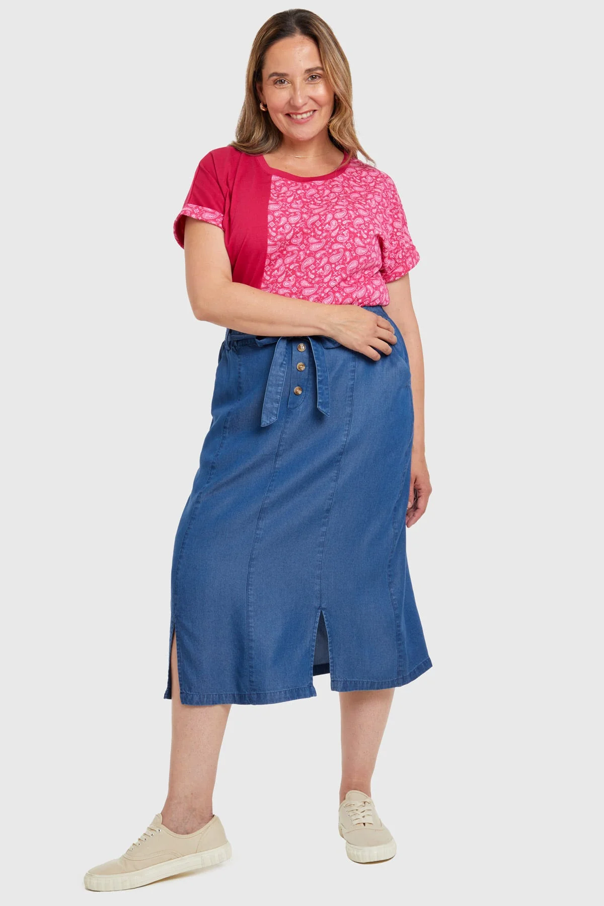 Polera Bloque Magenta - Imagen 4
