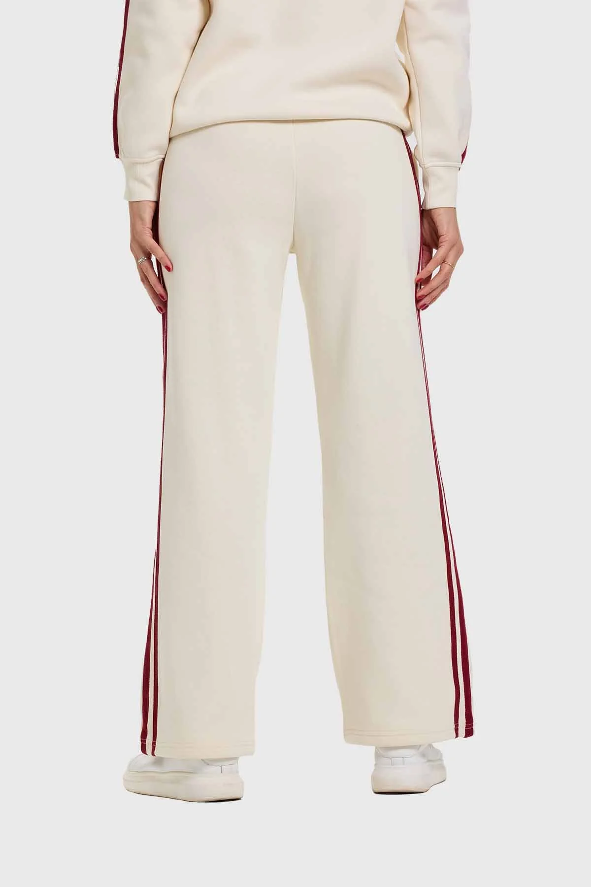 Pantalón Mujer Rayas Crudo - Imagen 3