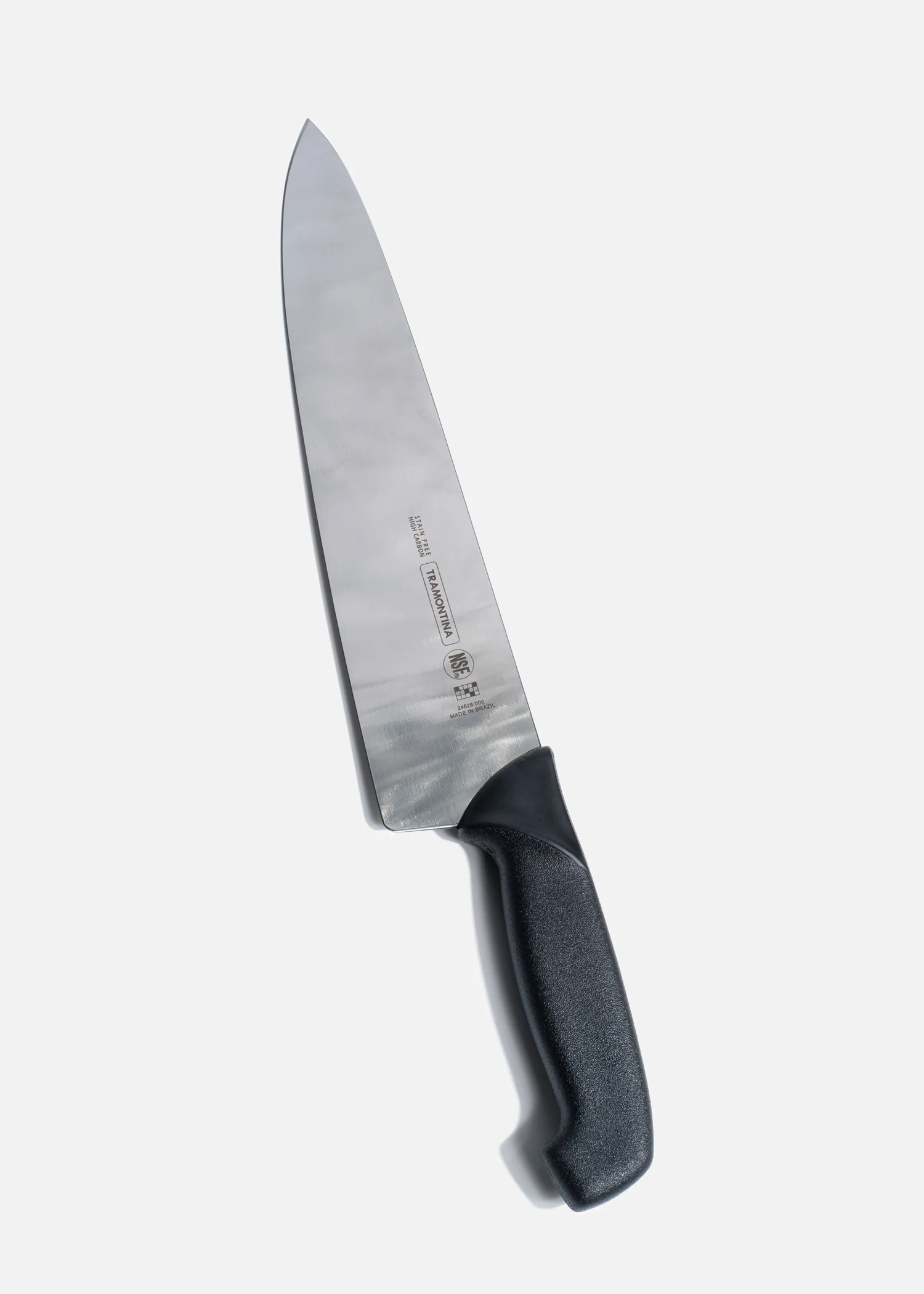 Cuchillos para chef acero inoxidable negro Steel Grip NSF y protección antimicrobiana 10". Profesional - Imagen 5